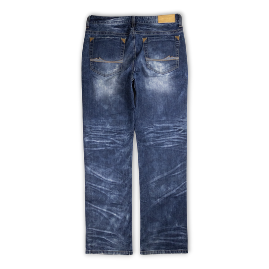 Japanese Washed Denim Jeans (34)