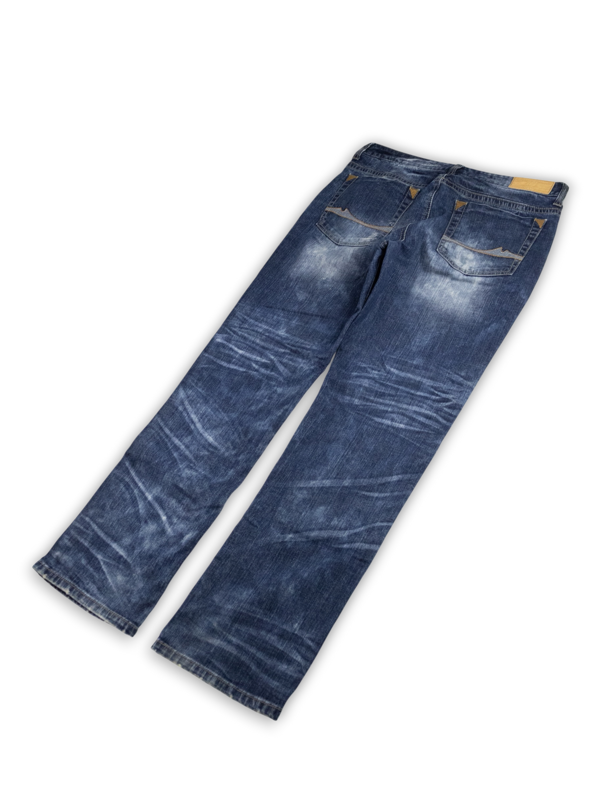 Japanese Washed Denim Jeans (34)