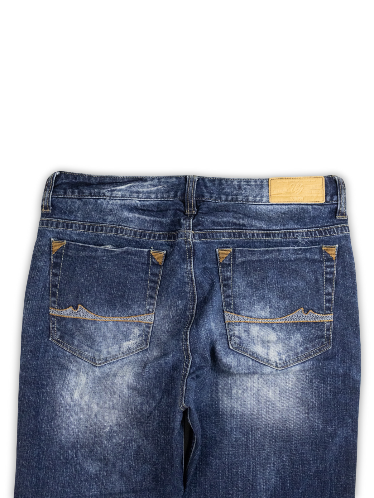 Japanese Washed Denim Jeans (34)