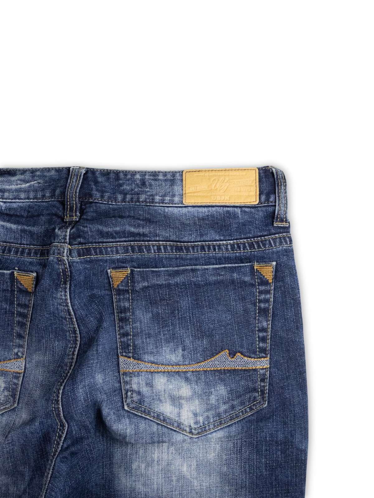Japanese Washed Denim Jeans (34)