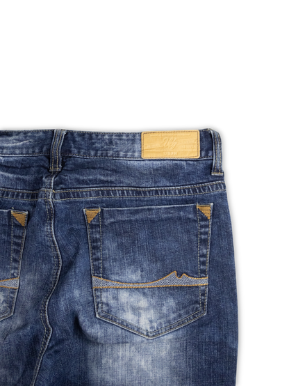 Japanese Washed Denim Jeans (34)