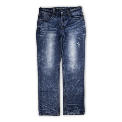 Japanese Washed Denim Jeans (34)