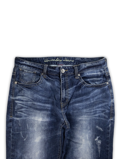 Japanese Washed Denim Jeans (34)