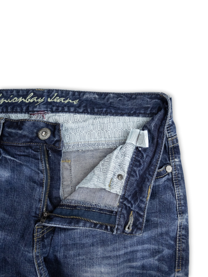 Japanese Washed Denim Jeans (34)