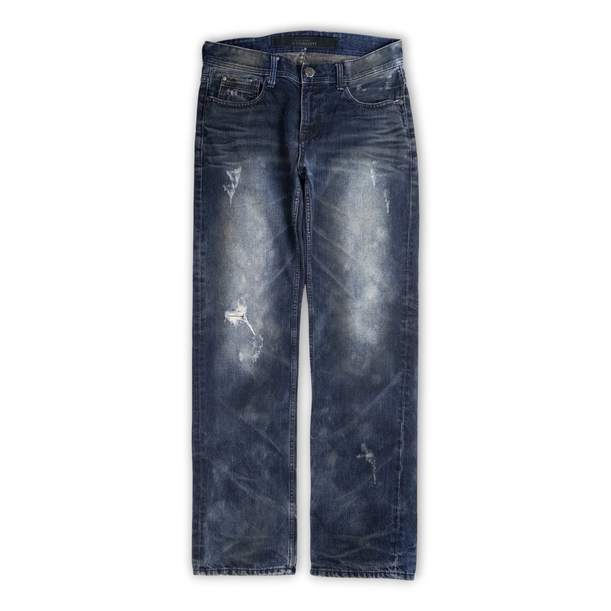 Japanese Washed Denim Jeans (32)