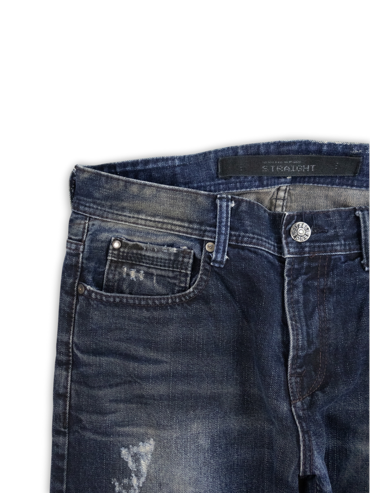 Japanese Washed Denim Jeans (32)