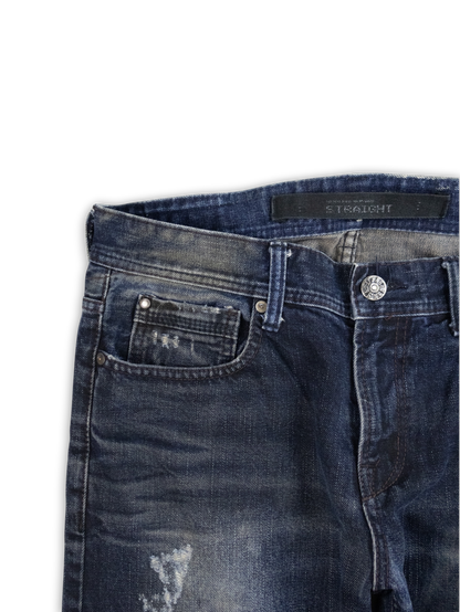 Japanese Washed Denim Jeans (32)