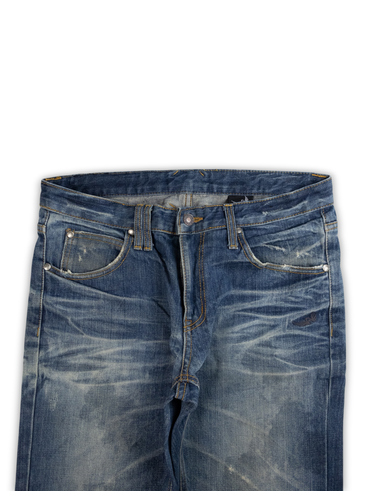 Japanese Washed Denim Jeans (30)