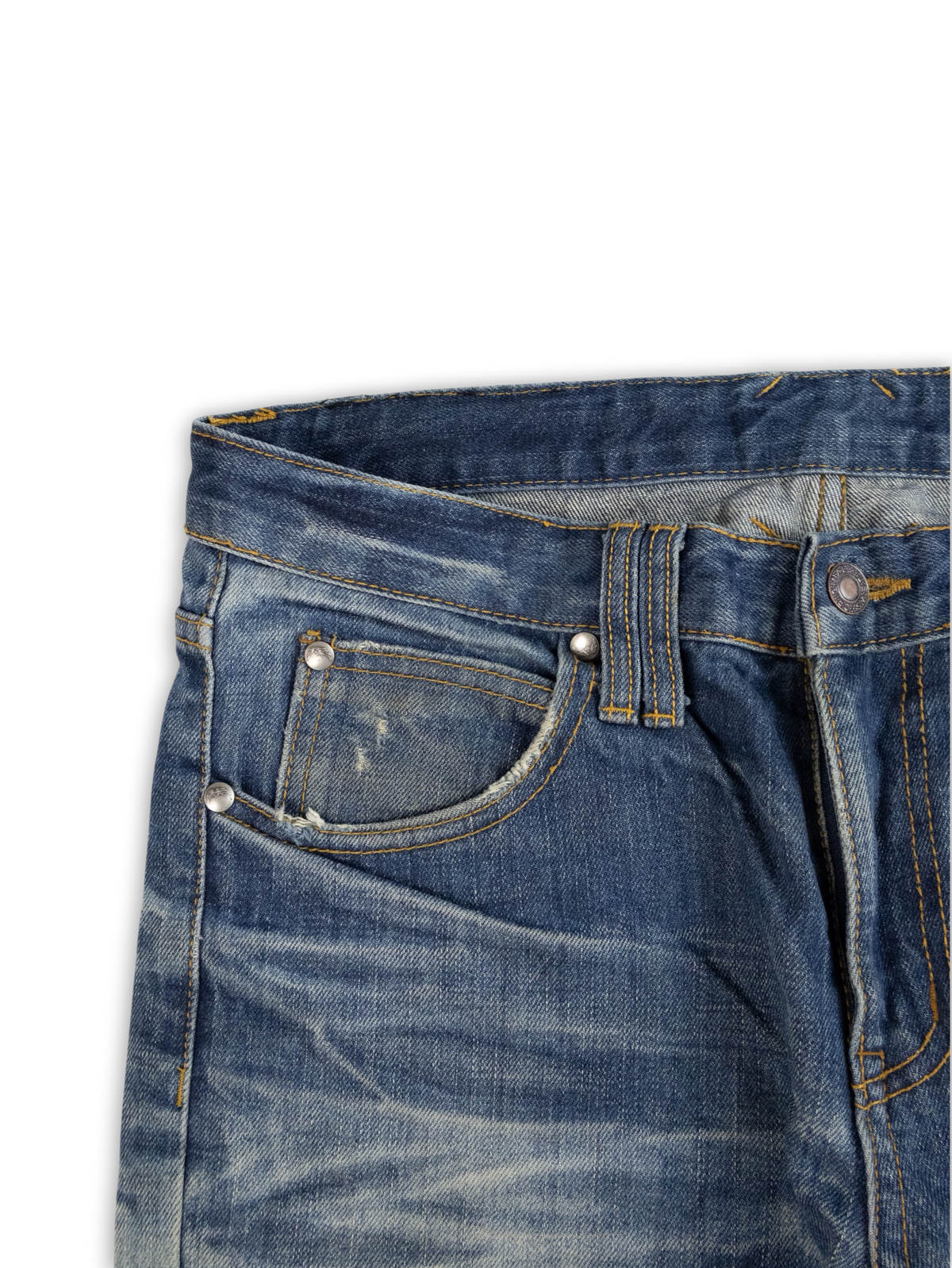 Japanese Washed Denim Jeans (30)