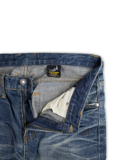 Japanese Washed Denim Jeans (30)