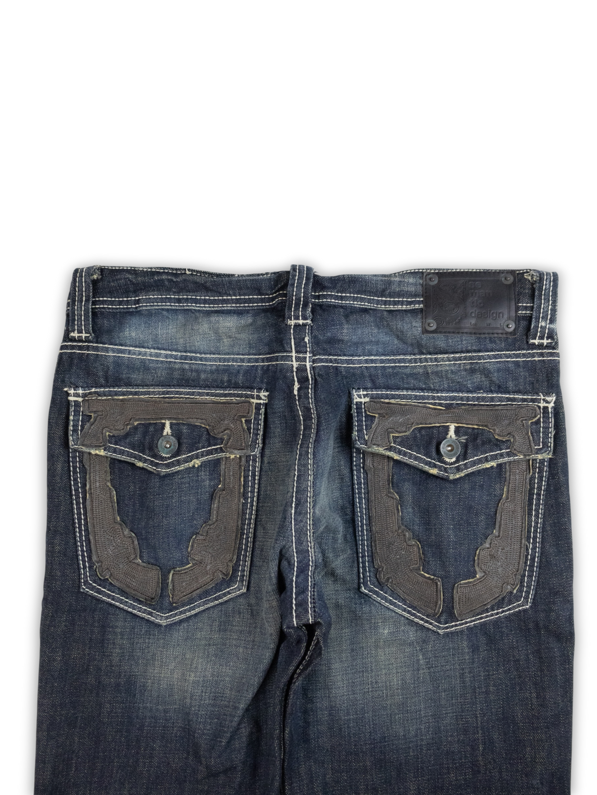 Japanese Washed Denim Jeans (34)