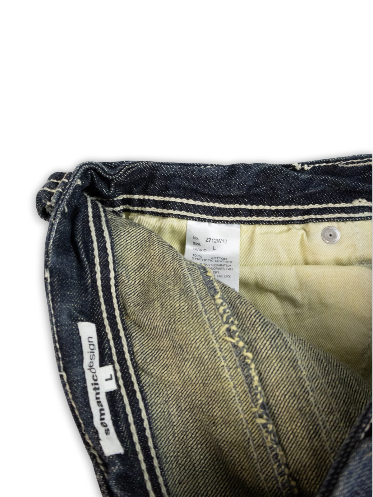 Japanese Washed Denim Jeans (34)