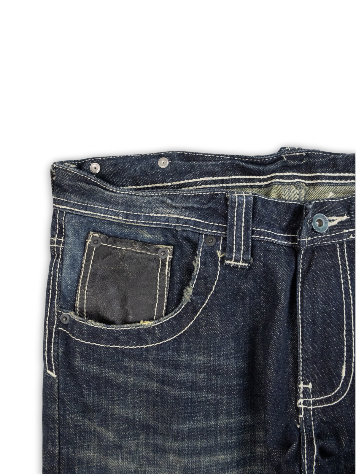 Japanese Washed Denim Jeans (34)