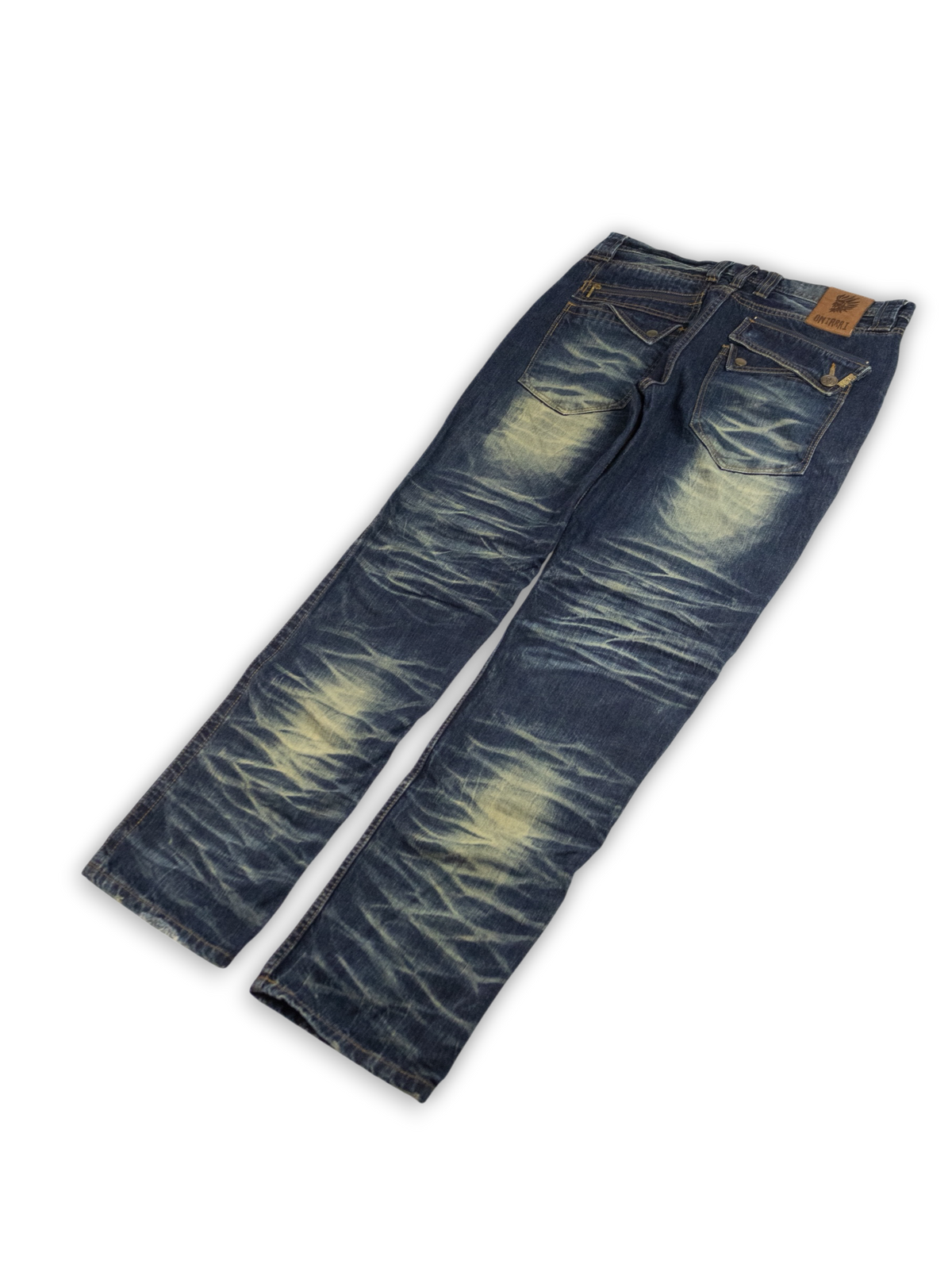 Japanese Washed Denim Jeans (34)