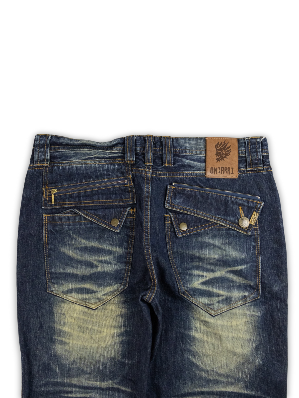 Japanese Washed Denim Jeans (34)