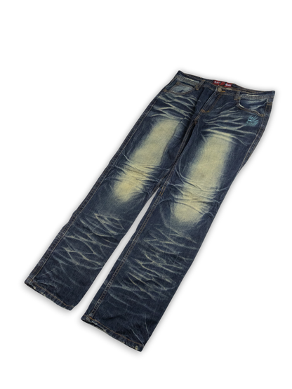 Japanese Washed Denim Jeans (34)