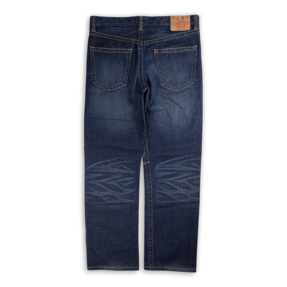 Japanese Washed Denim Jeans (M)