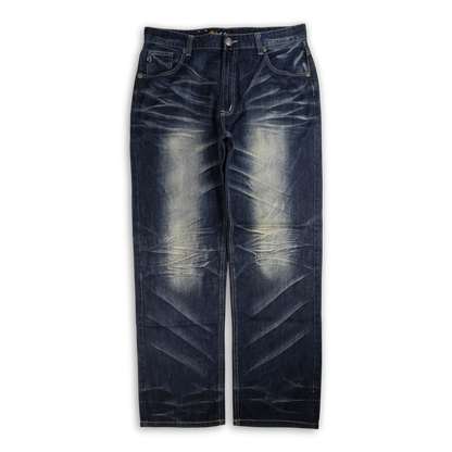 Japanese Washed Denim Jeans (36)