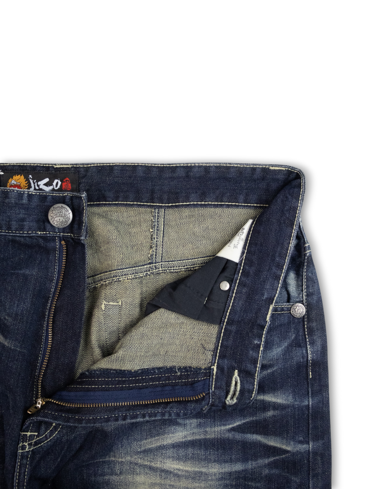 Japanese Washed Denim Jeans (36)