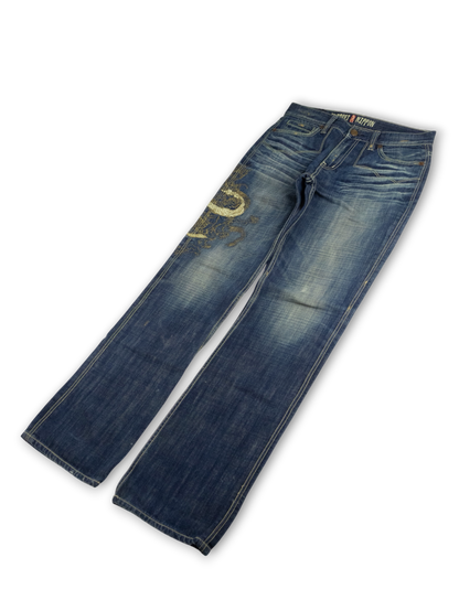 Japanese Washed Denim Jeans (L)