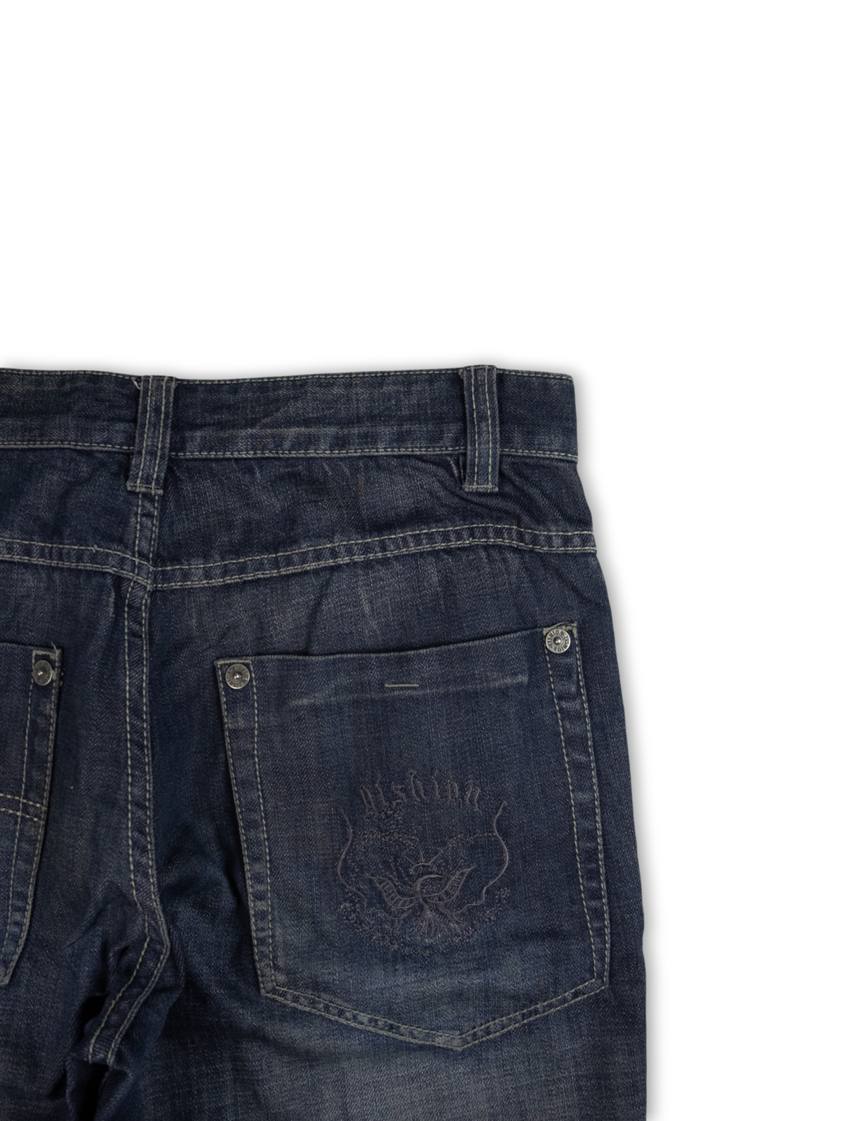 Japanese Washed Denim Jeans (31)