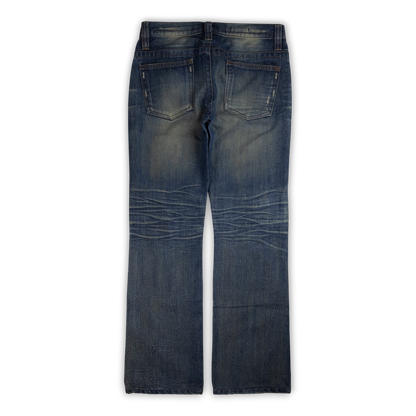 Japanese Washed Denim Jeans (L)
