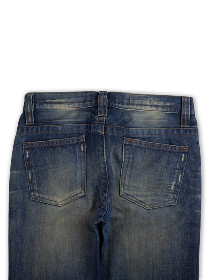 Japanese Washed Denim Jeans (L)