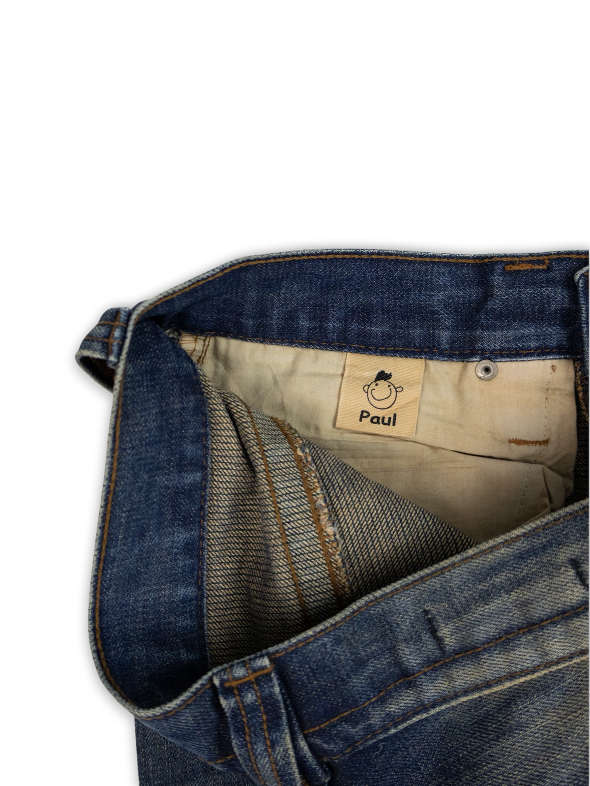 Japanese Washed Denim Jeans (L)