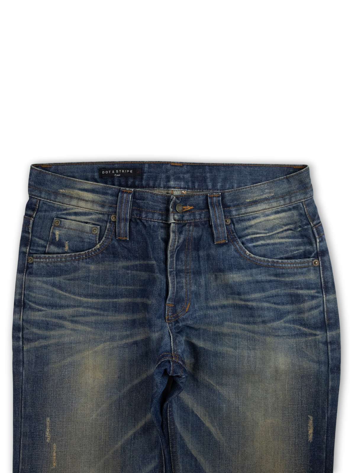 Japanese Washed Denim Jeans (L)
