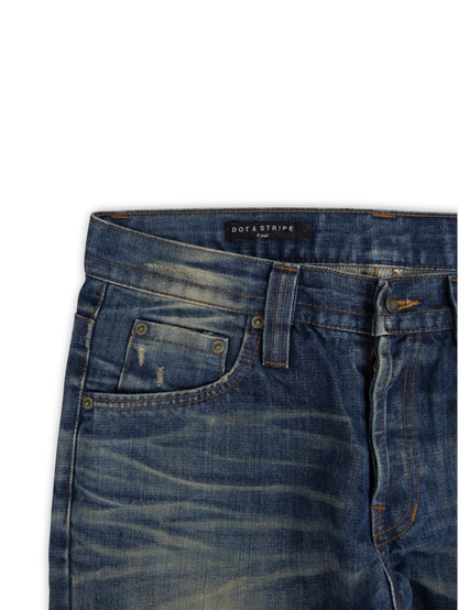 Japanese Washed Denim Jeans (L)
