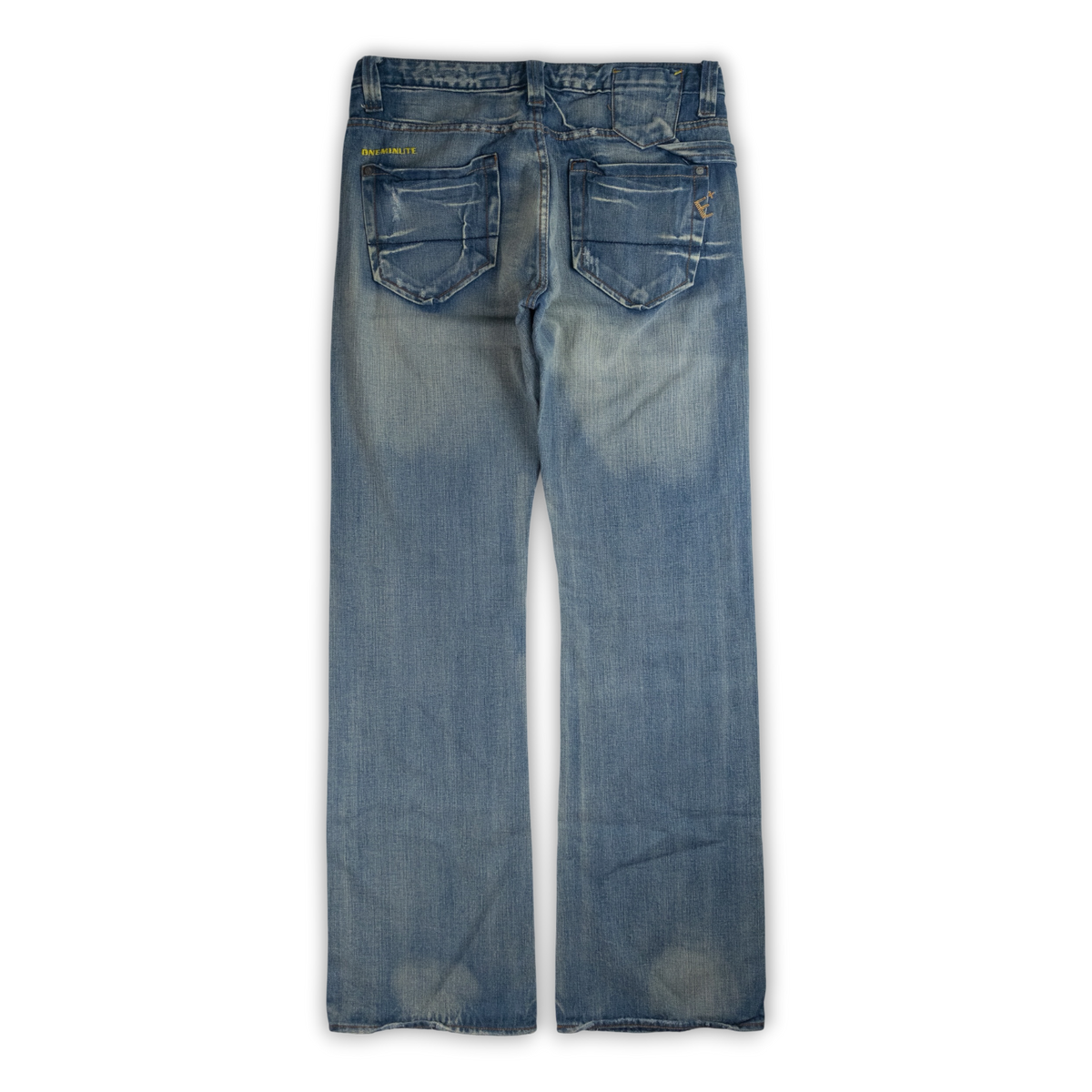 Japanese Washed Denim Jeans (L)