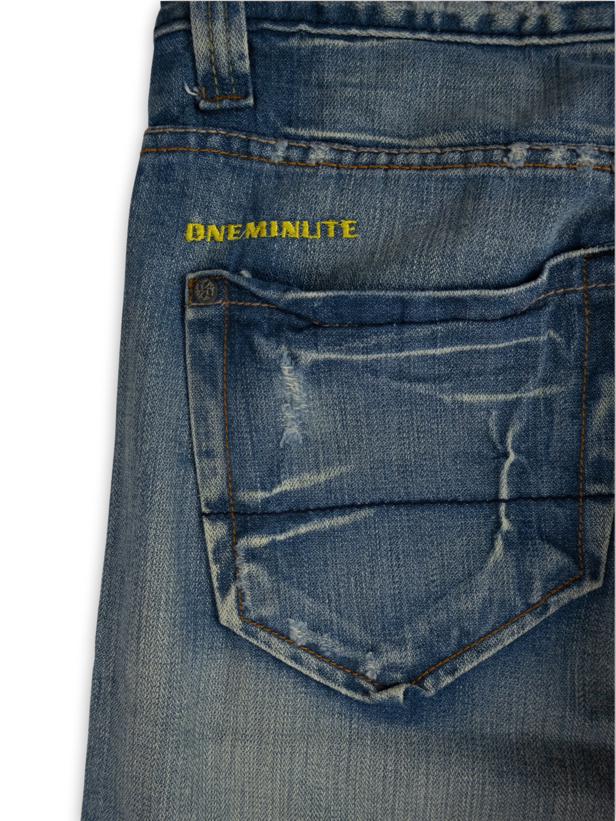 Japanese Washed Denim Jeans (L)