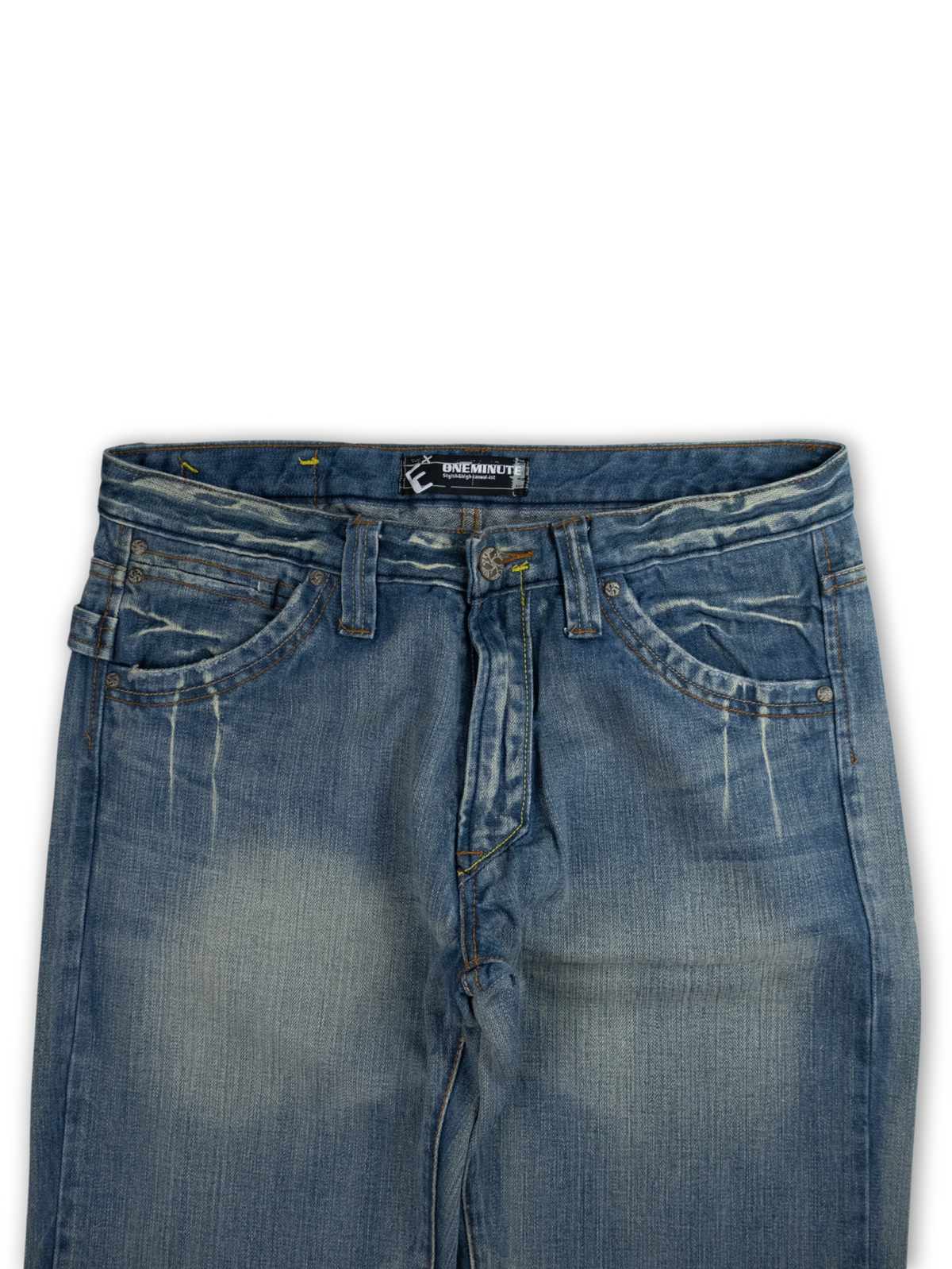 Japanese Washed Denim Jeans (L)