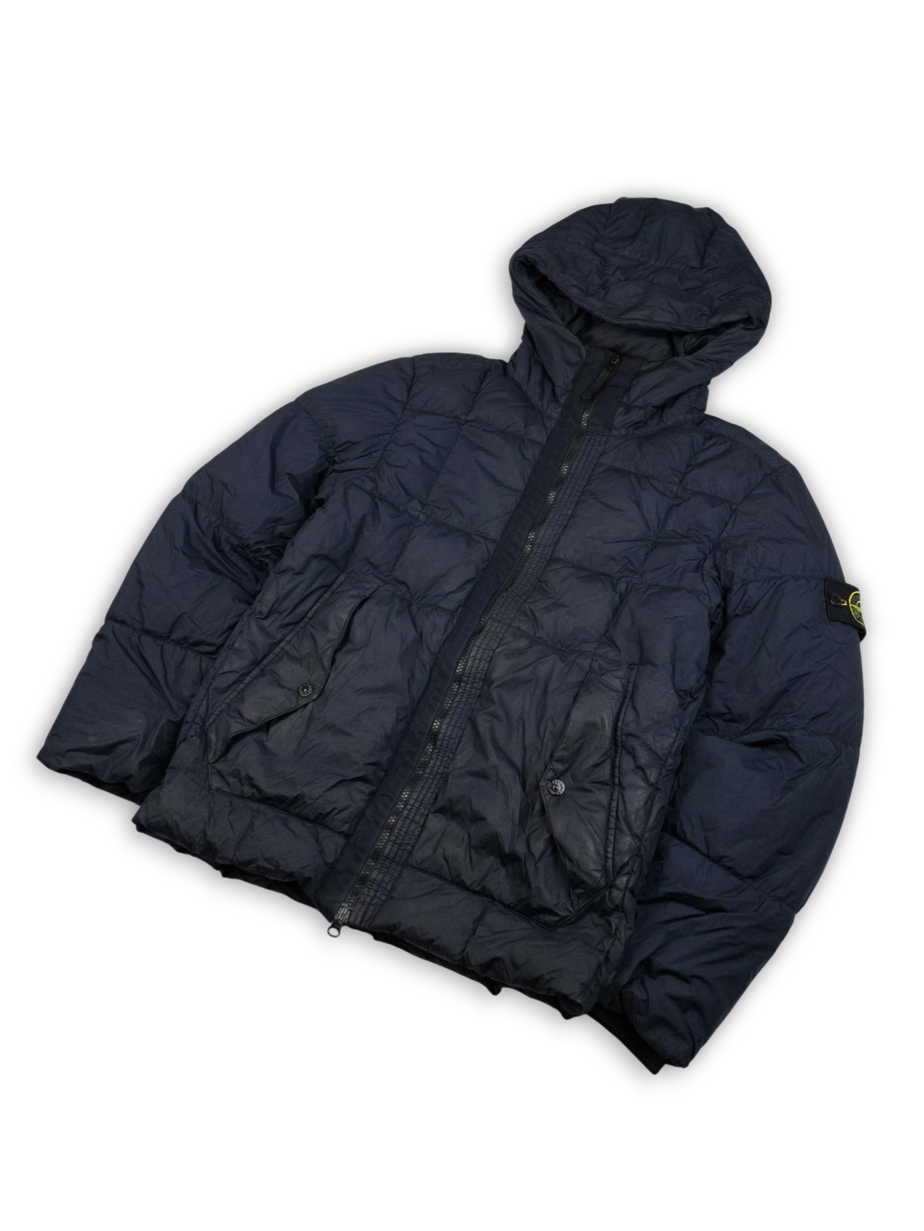 Stone Island Garment Dyed Crinkle Reps NY Down (S)