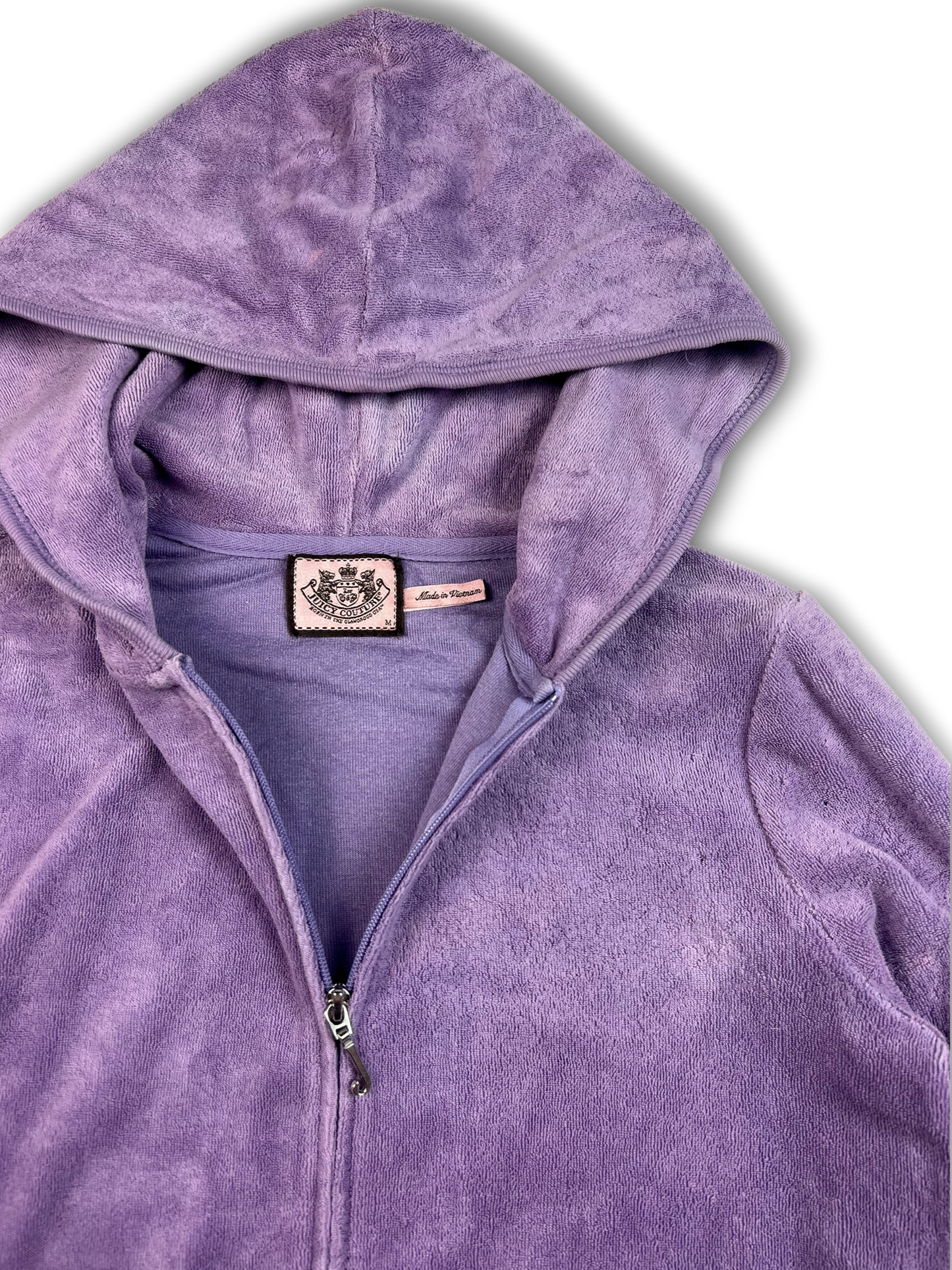 Juicy Couture Velour Zip Up (M)