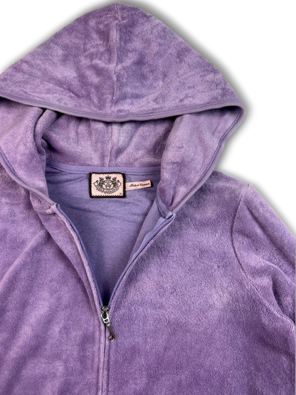 Juicy Couture Velour Zip Up (M)
