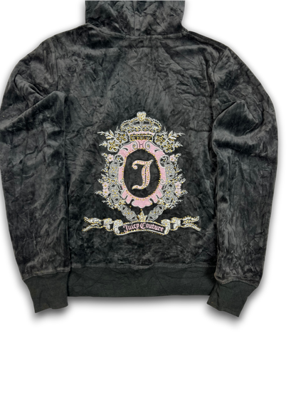 Juicy Couture Velour Zip Up (M)
