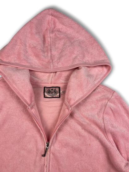 Juicy Couture Velour Zip Up (L)