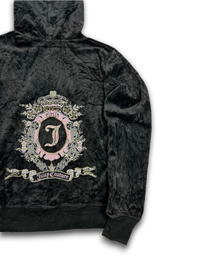 Juicy Couture Velour Zip Up (M)