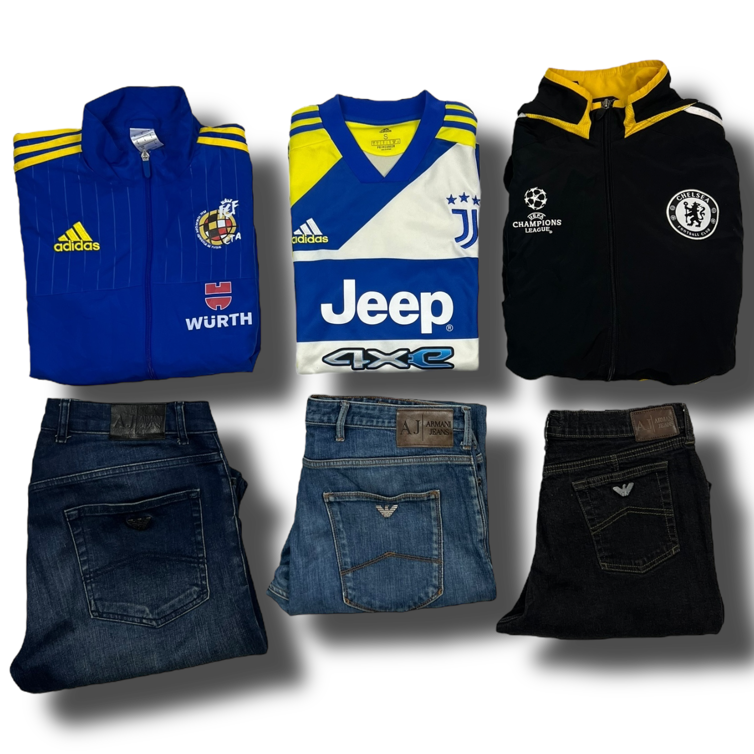 Jeans / Football Bundle (6 Items)