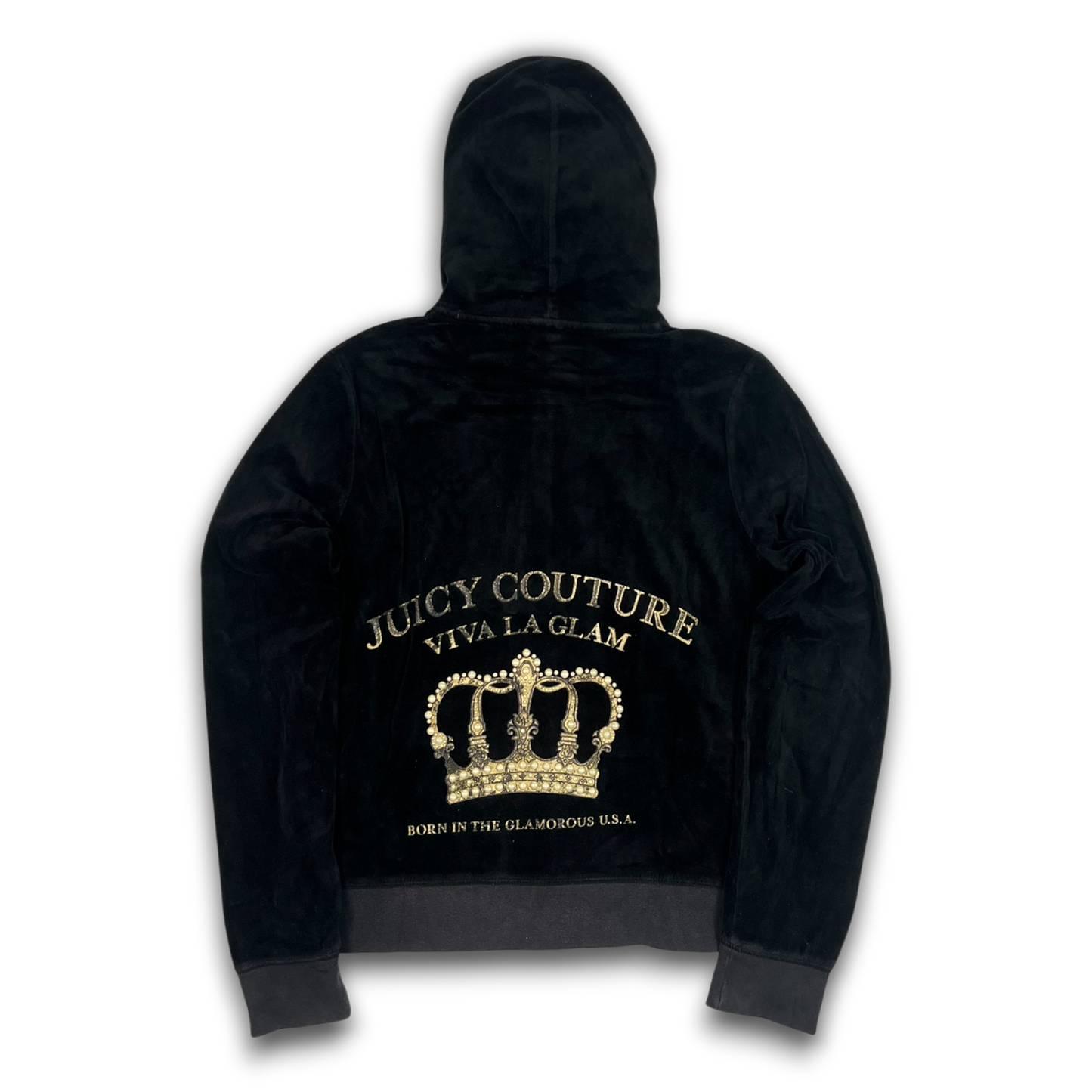 Juicy Couture Velour Zip Up (L)