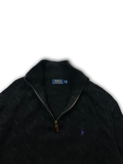 Polo Ralph Lauren Cable Knit 1/4 Zip (M)