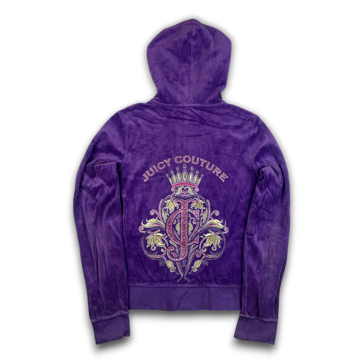 Juicy Couture Velour Zip Up (L)