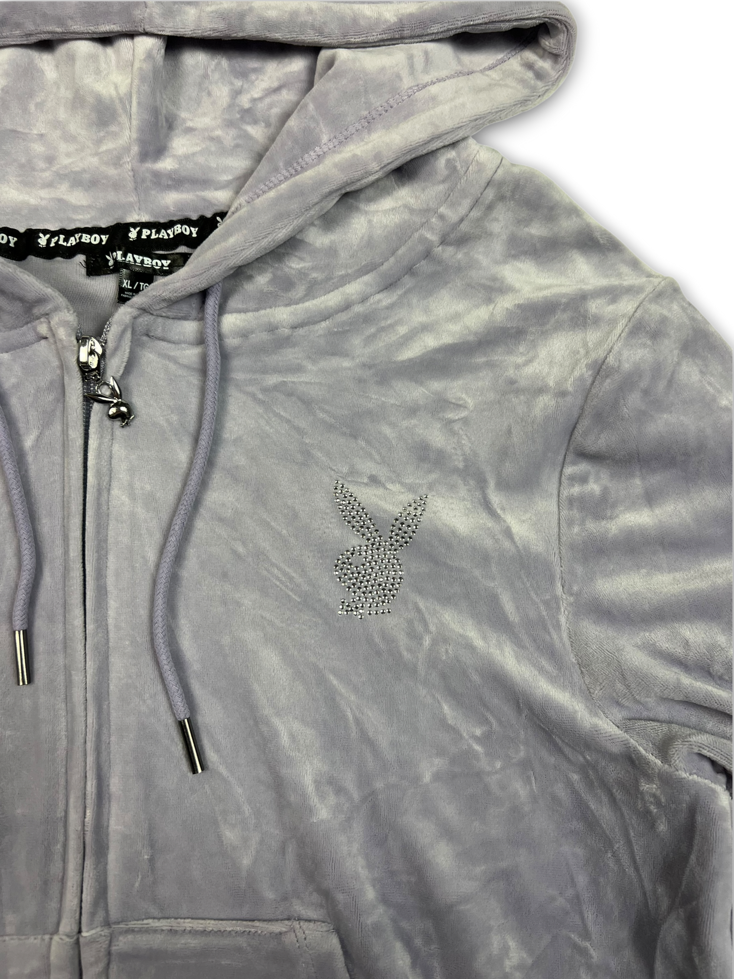Playboy Velour Zip Up (XL)