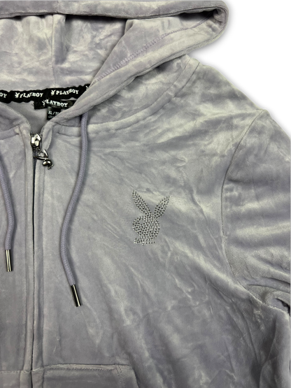 Playboy Velour Zip Up (XL)