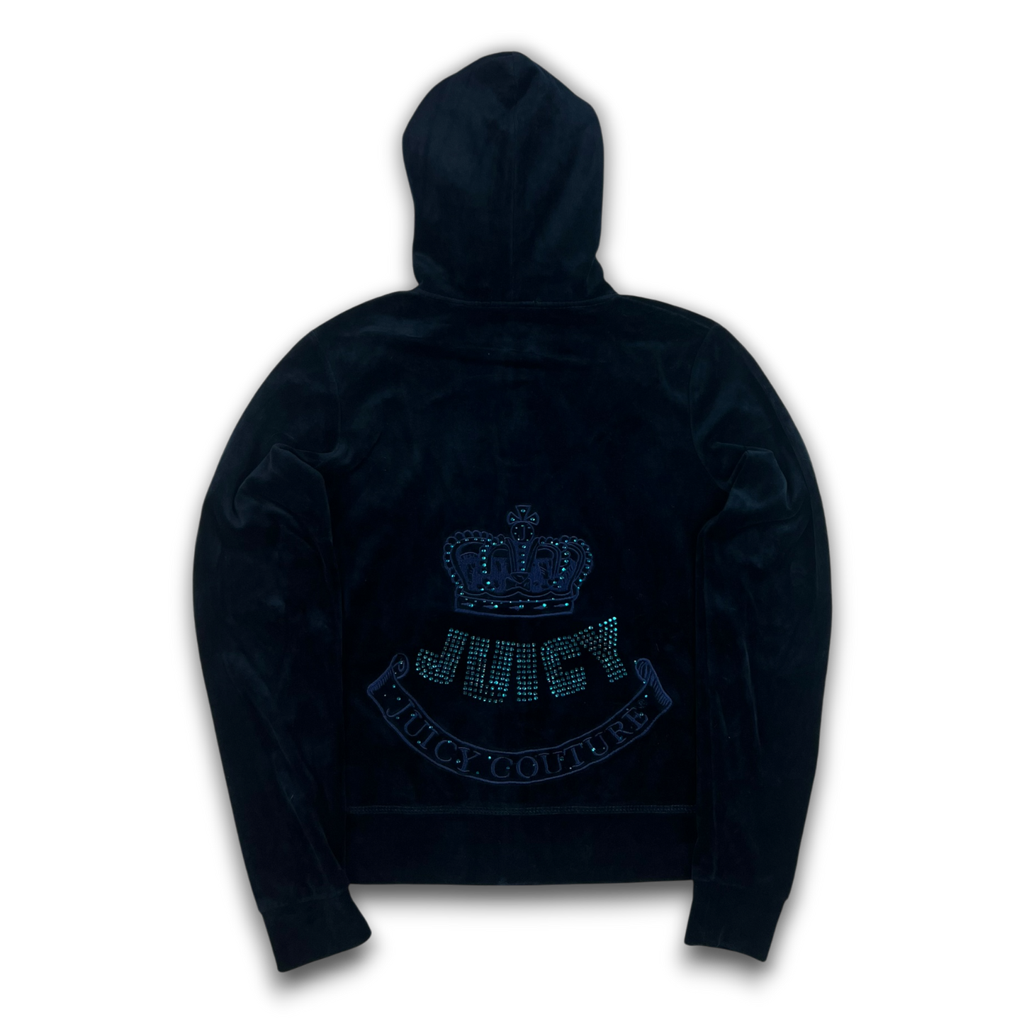 Juicy Couture Velour Zip Up (L)