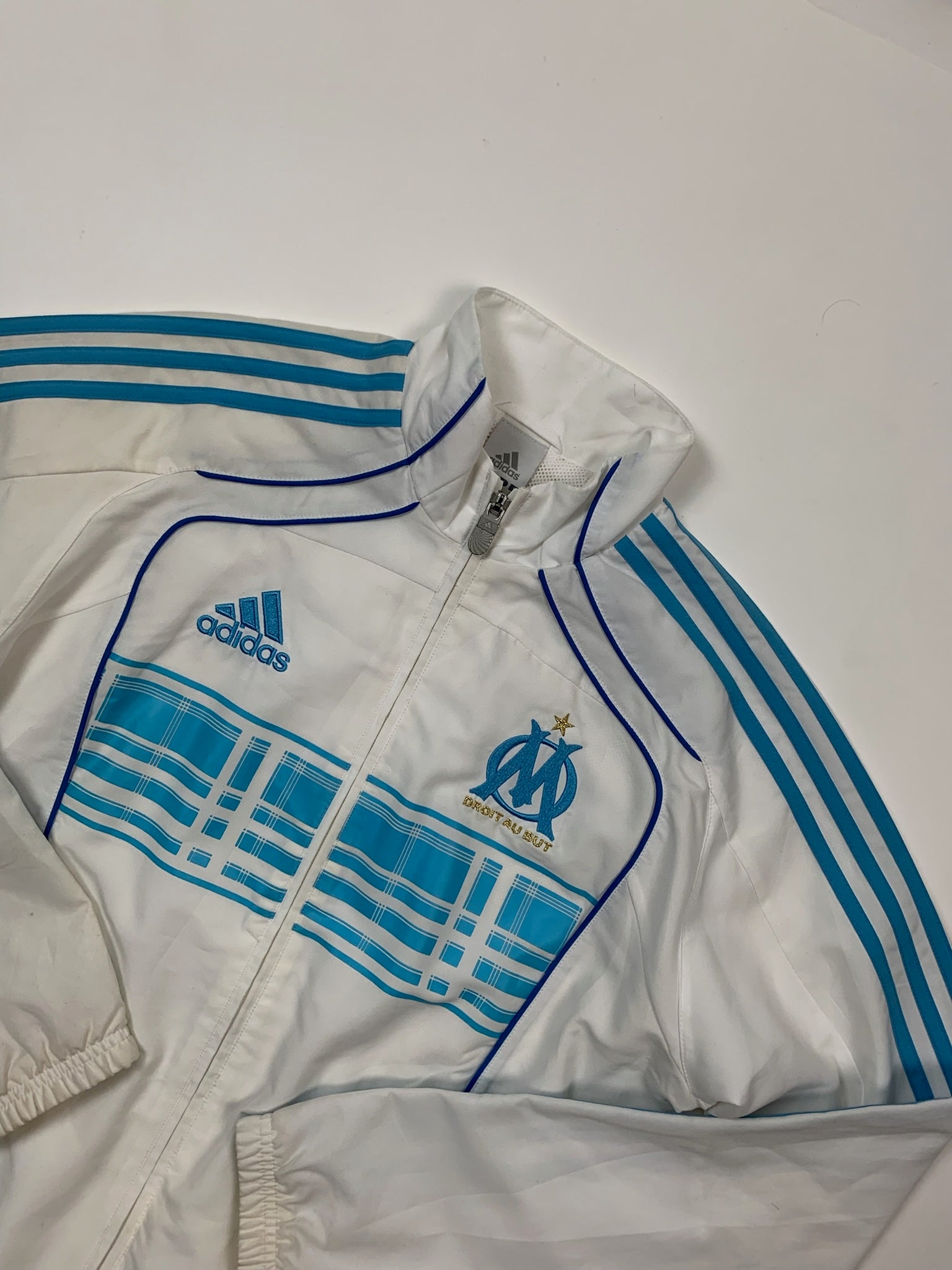 Adidas Olympique De Marseille Tracksuit (Kids XL)