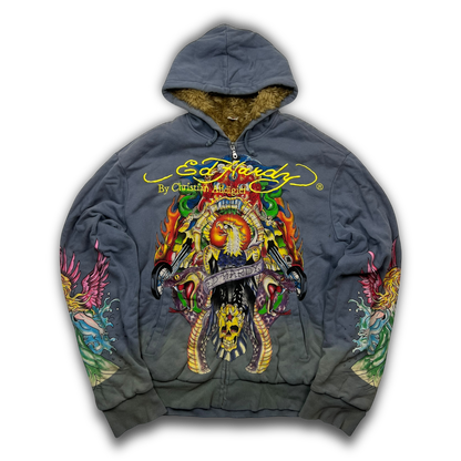 Ed Hardy Zip Up (XL)