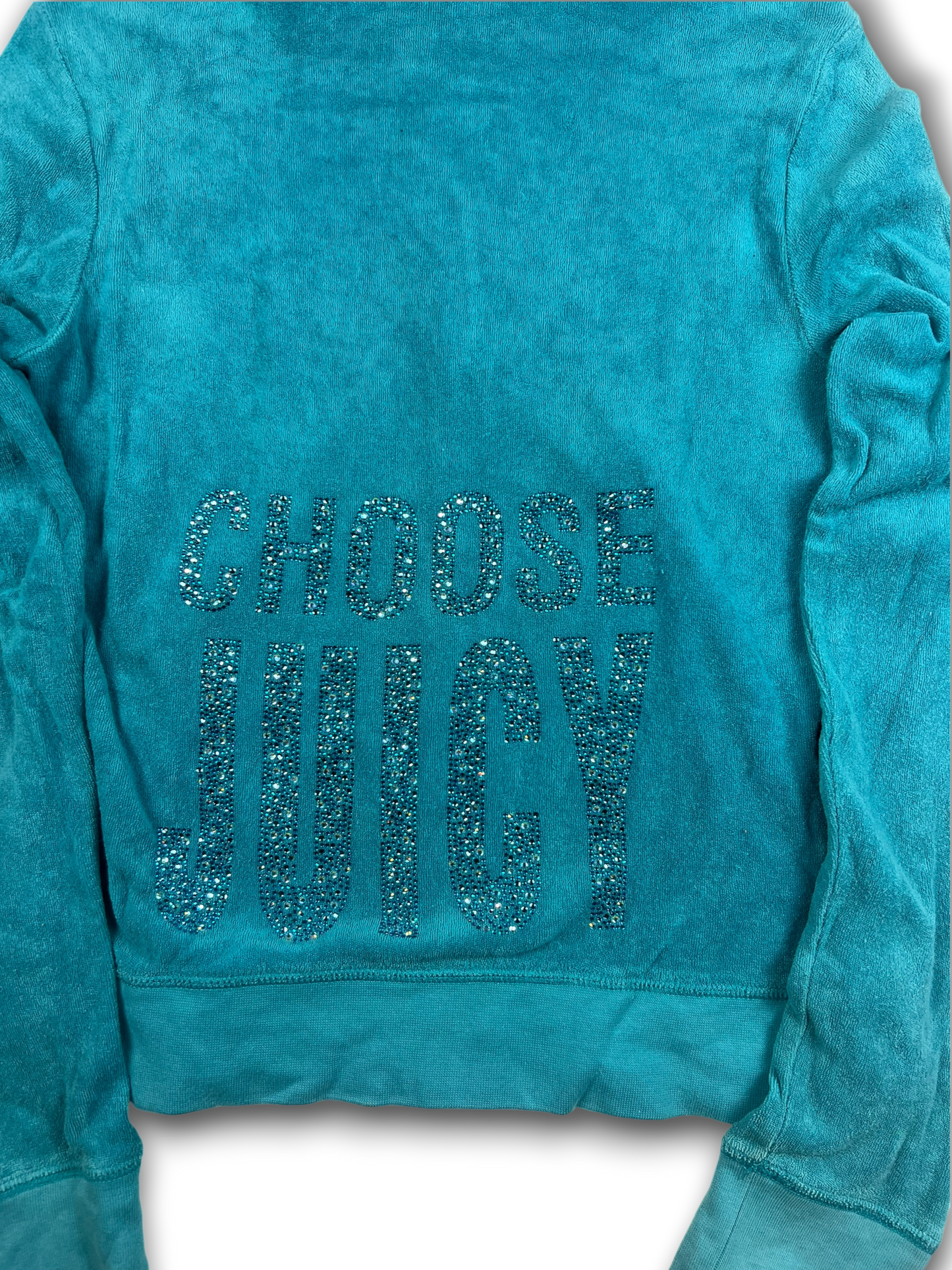 Juicy Couture Velour Zip Up (L)