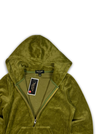 Juicy Couture Velour Zip Up (M)